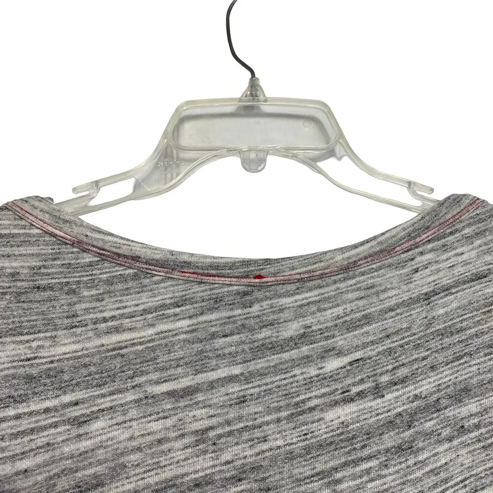 Anthropologie Left of Center Gray Marled Sweatshirt Dress S‎ (2615)